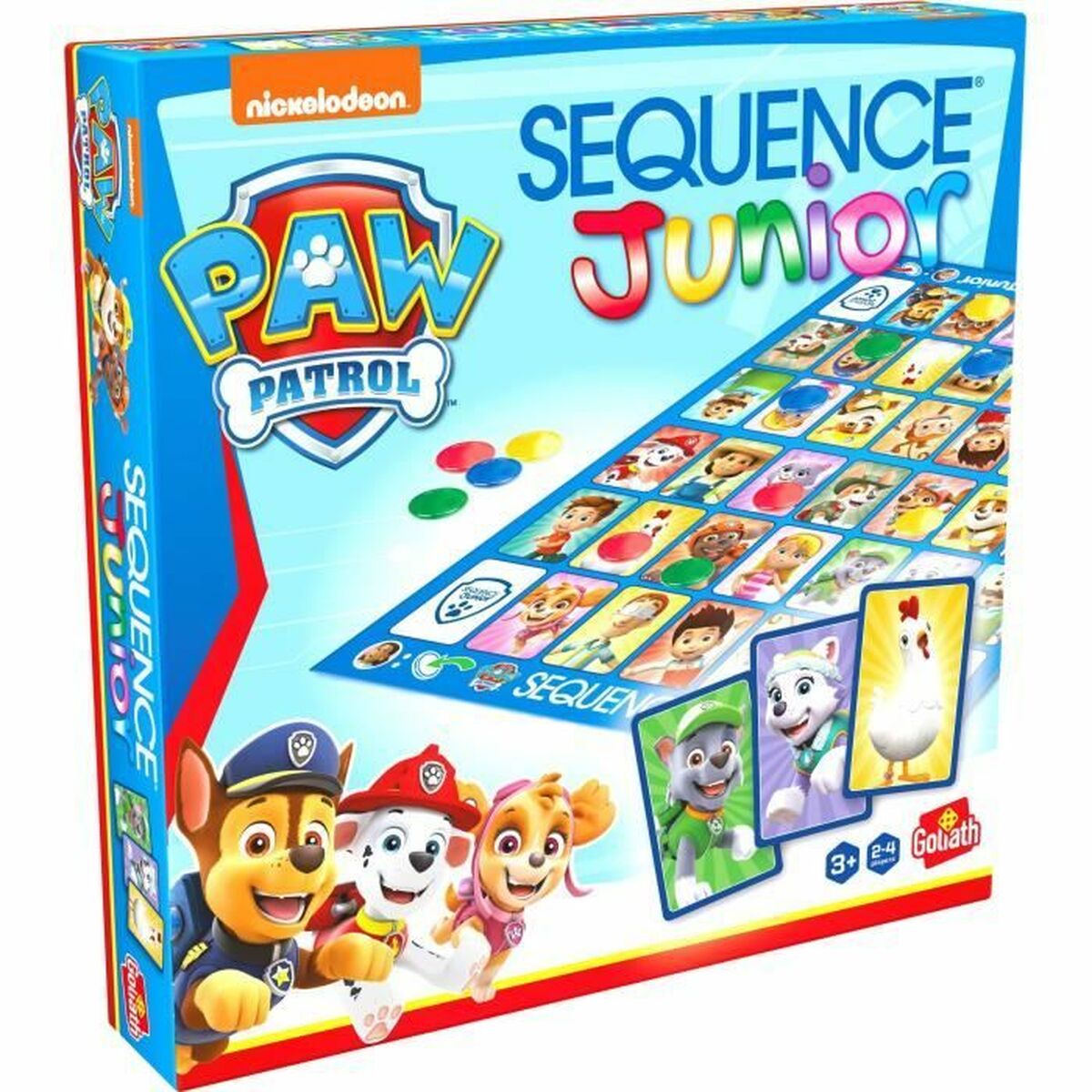 Board game Goliath Junior Paw Patrol Sequence Board game Goliath Junior Paw Patrol Sequence