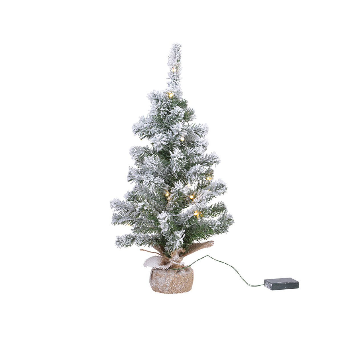 Christmas Tree Lumineo Imperial Snowfall 30 x 45 cm Plastic Mini MicroLED