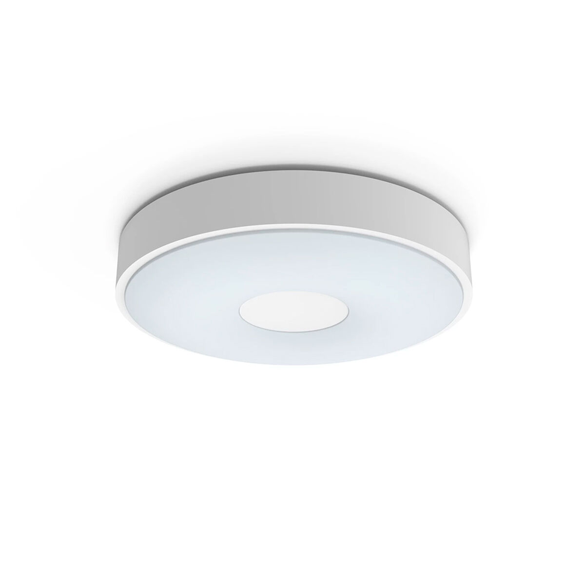 LED Flush-fitting ceiling light Philips coiner 24 W 38,9 x 8 cm White Metal (4000 K)