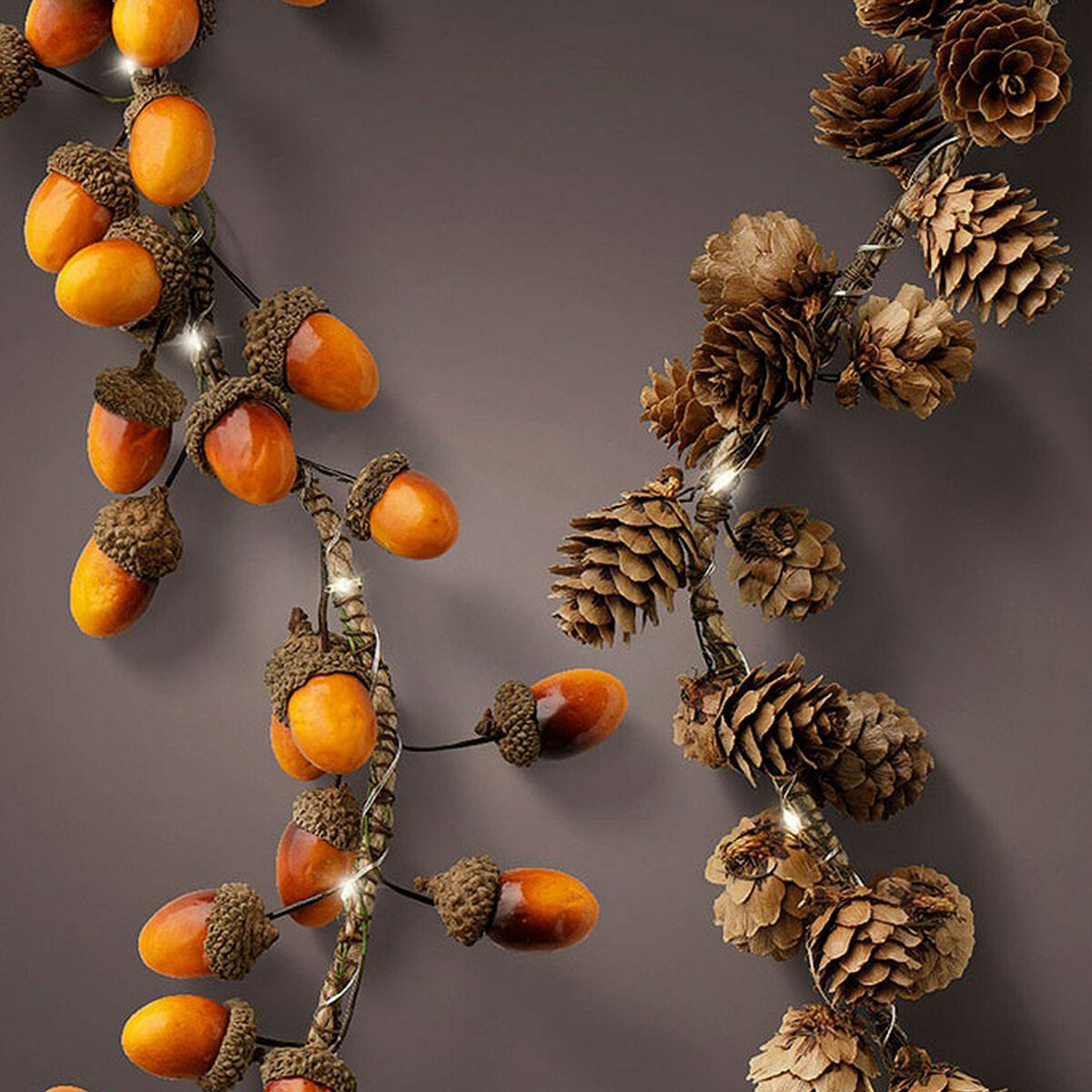 Wreath of LED Lights Branch 110 cm Wreath of LED Lights Branch 110 cm