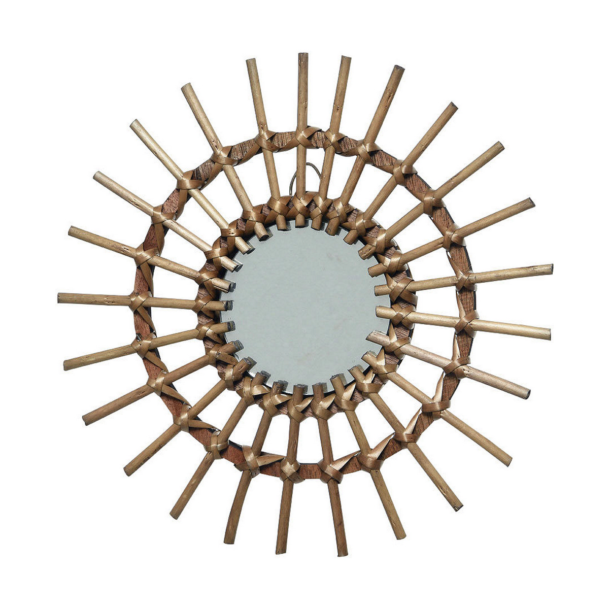 Wall mirror Natural Ø 40 cm Wall mirror Natural Ø 40 cm