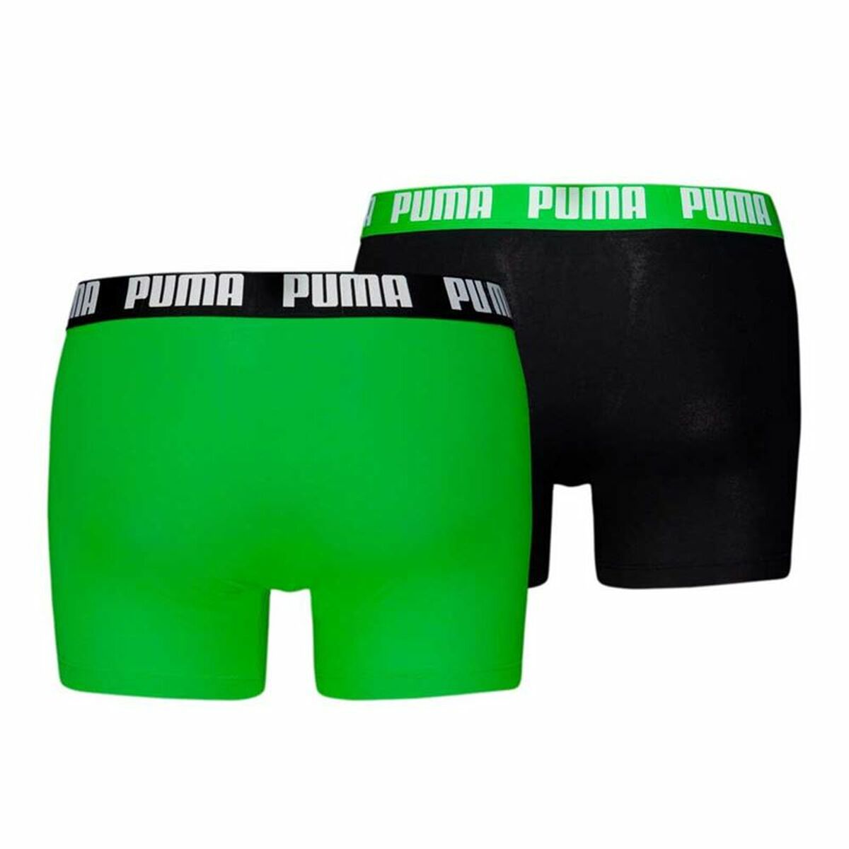 Men’s Boxer Shorts Puma Everyday Basic 2P Black 2 Units