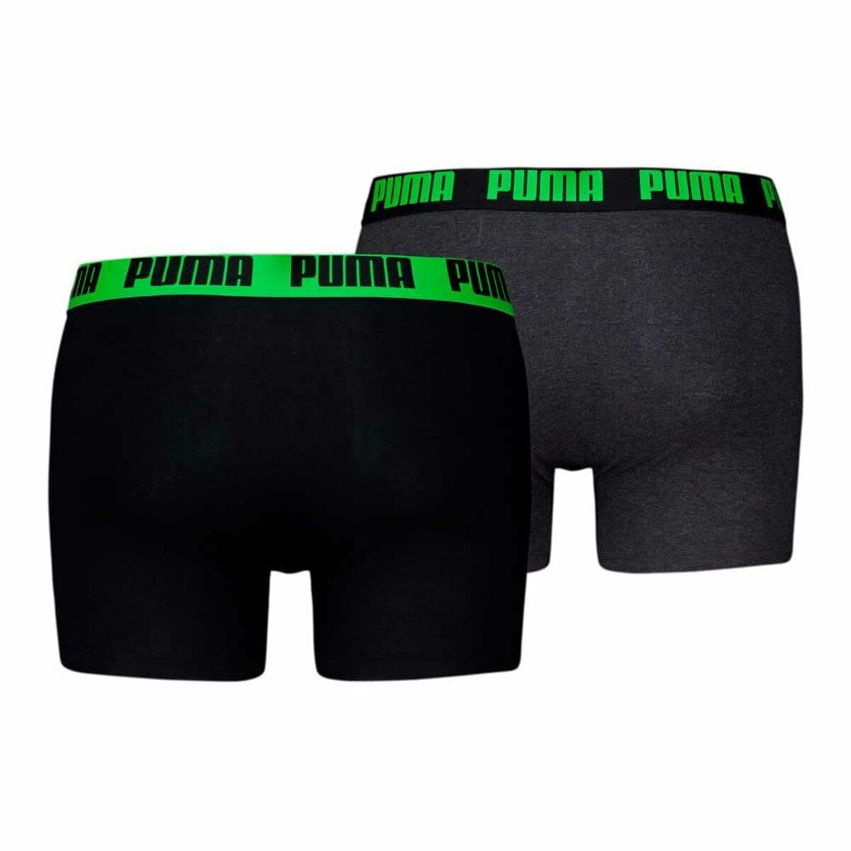 Men’s Boxer Shorts Puma EVERRYDAY BASIC 701226387 018 2 Units Green Black