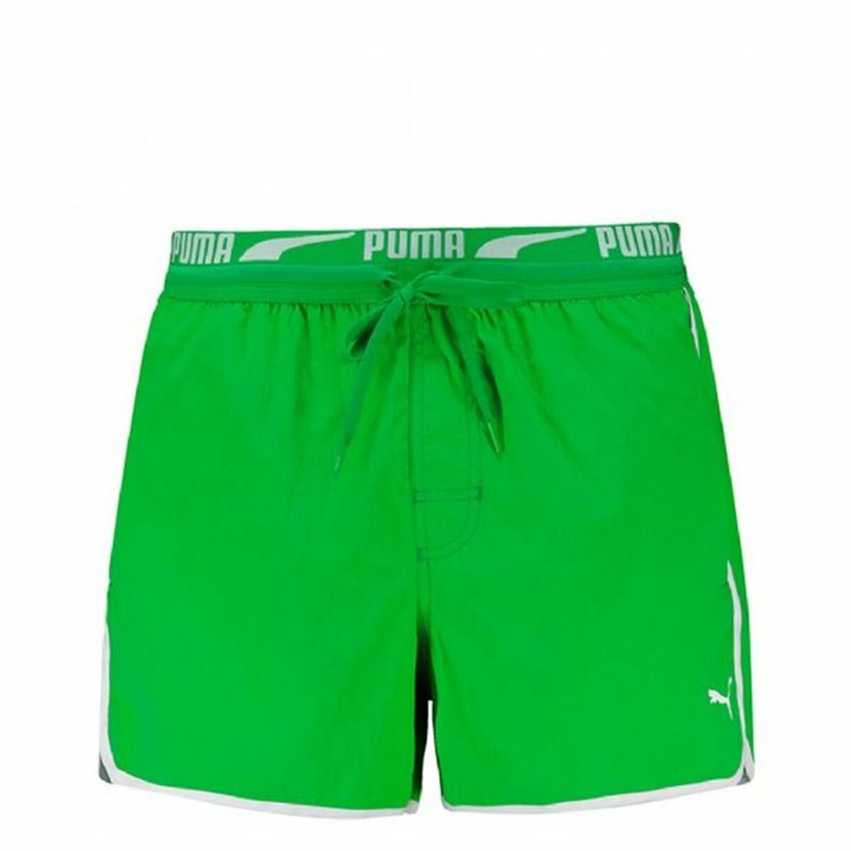 Mens Bathing Costume Puma Track s Lime green