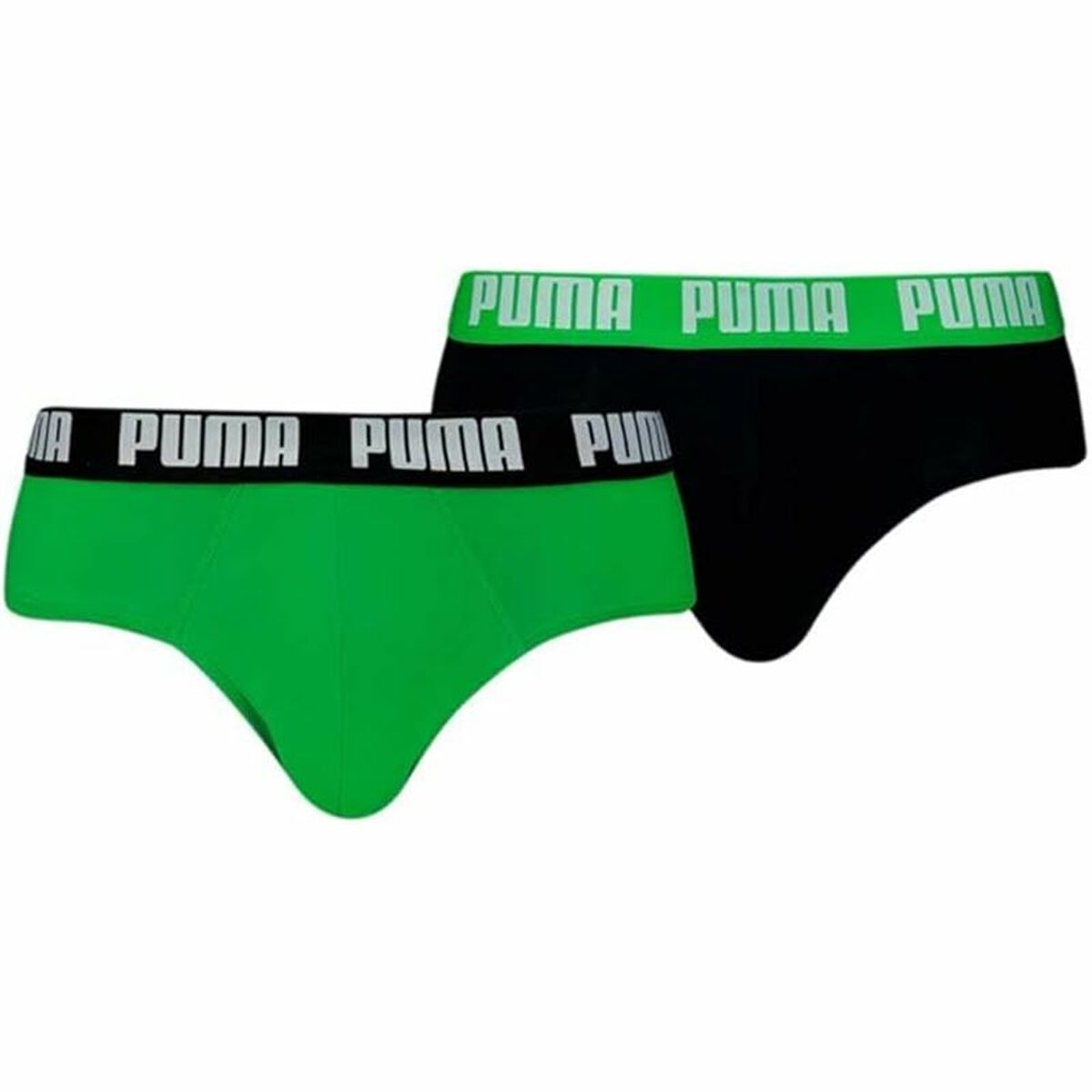 Slips Puma Black Green Slips Puma Black Green