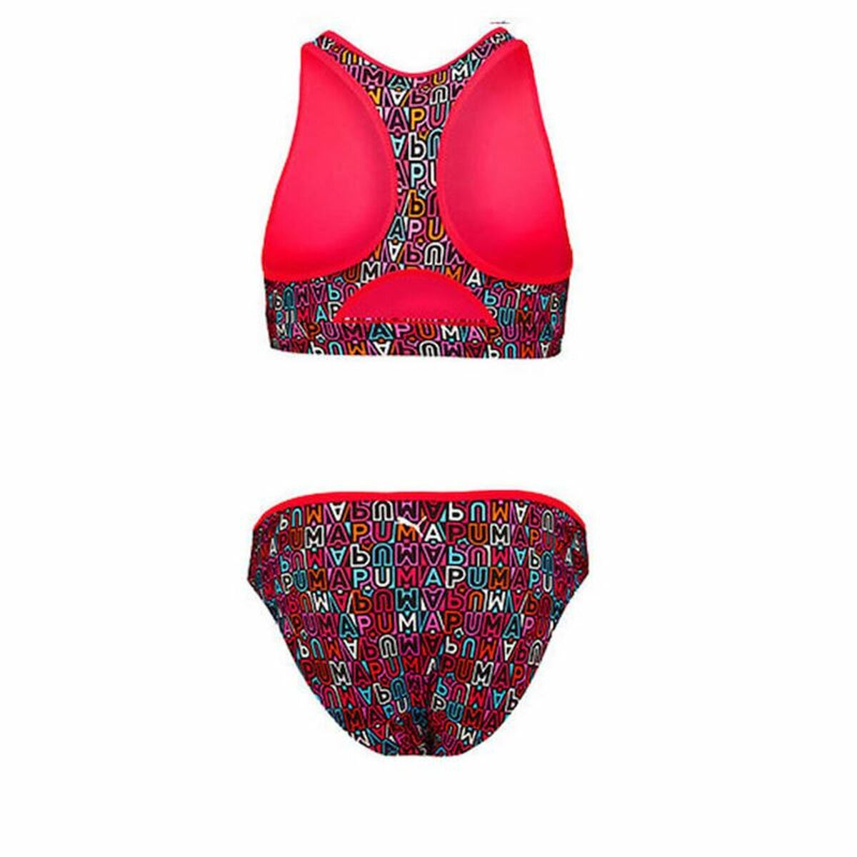 Bikini Bottoms For Girls Puma Printed Set Red