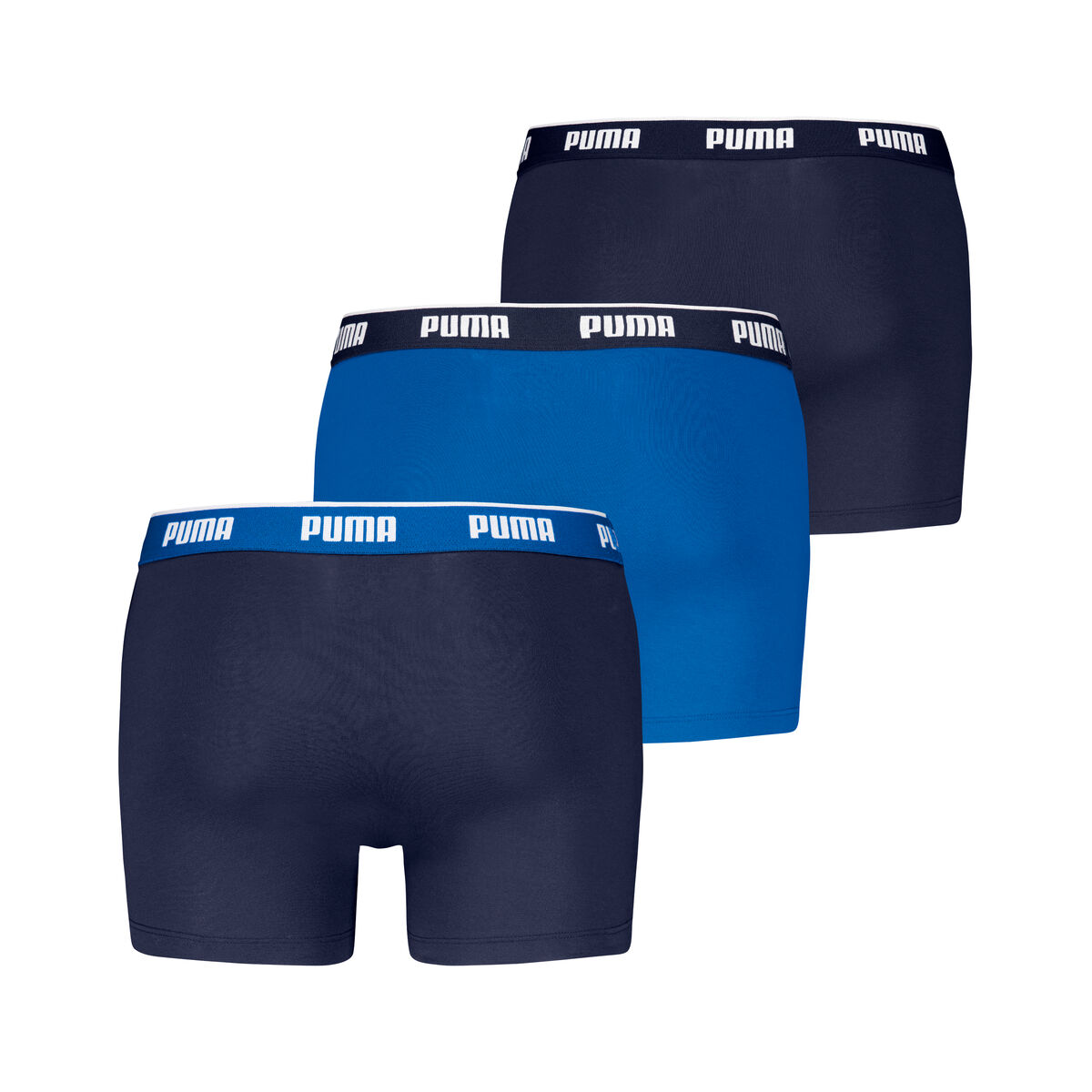 Men’s Boxer Shorts Puma 701234187 004 Blue 3 Units