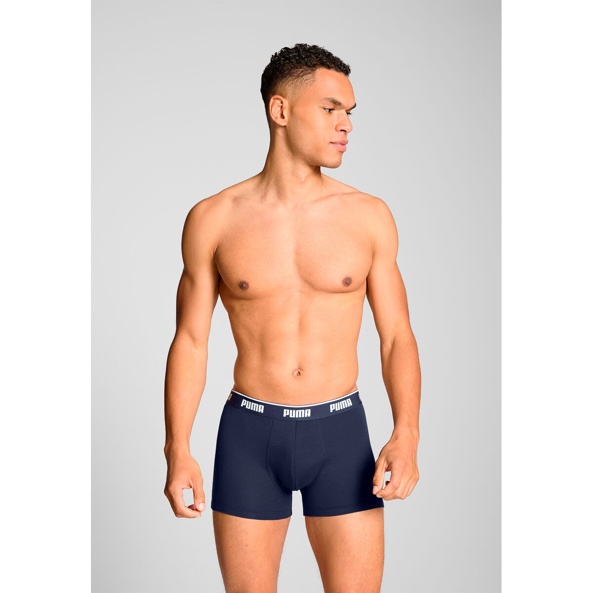 Men’s Boxer Shorts Puma 701234187 004 Blue 3 Units