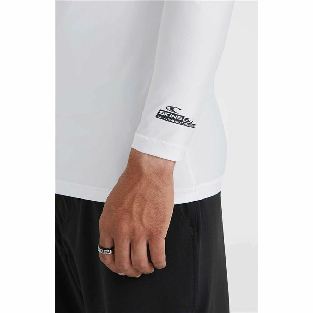 Short-sleeve Sports T-shirt O’Neill  Essentials L/Slv  White