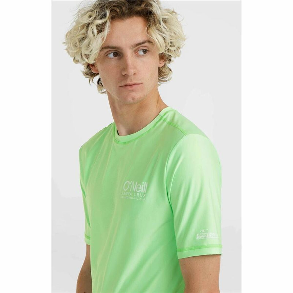 Short-sleeve Sports T-shirt O’Neill Cali S/Slv Light Green