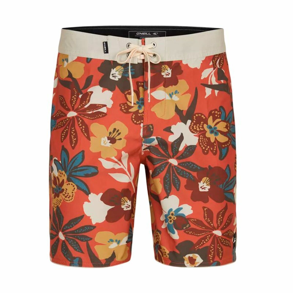 Mens Bathing Costume O’Neill Hyperfreak Mysto Scallop 19 Red 19″