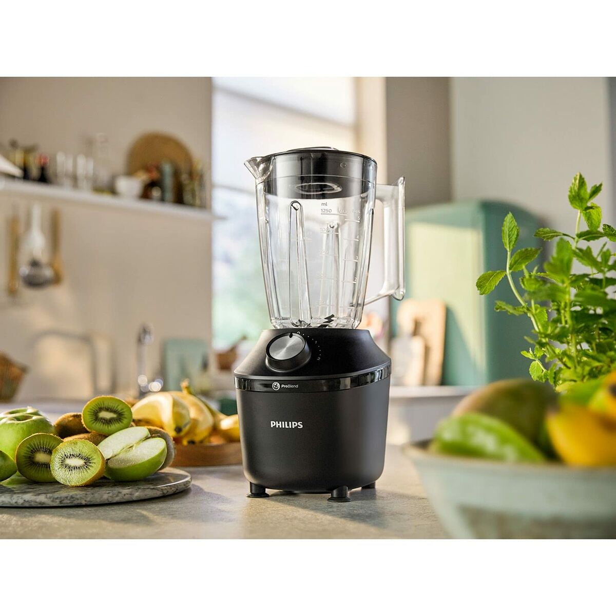 Cup Blender Philips 600W 600 W 2 L Black