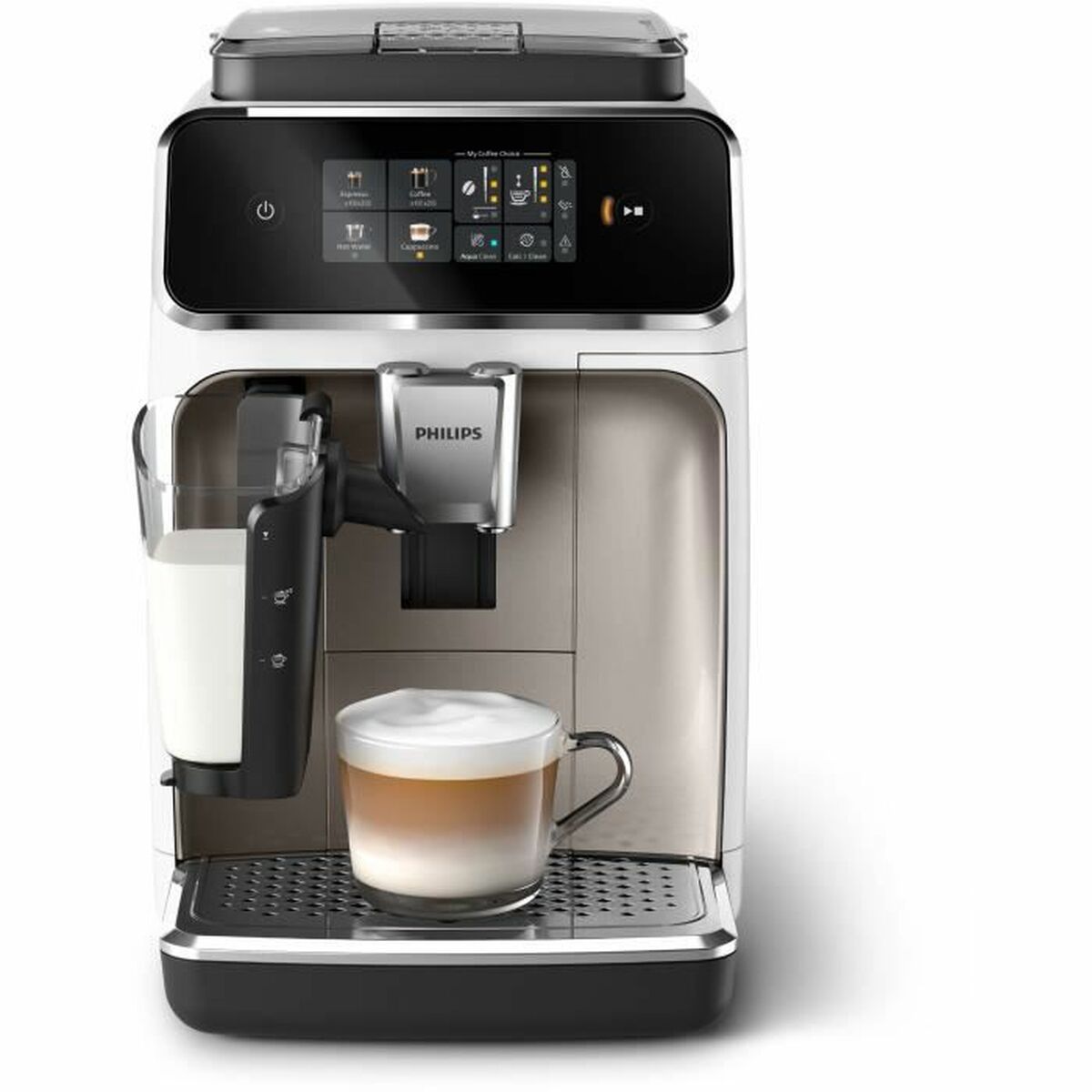 Superautomatic Coffee Maker Philips White 1500 W 15 bar Superautomatic Coffee Maker Philips White 1500 W 15 bar