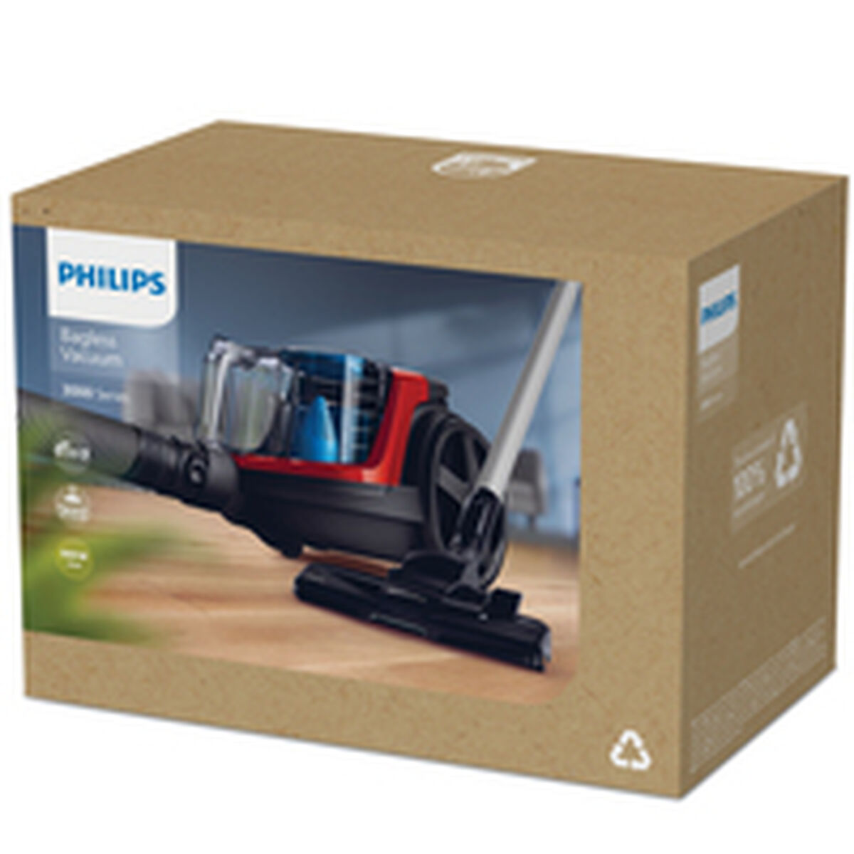 Cordless Vacuum Cleaner Philips 900 W 650 W