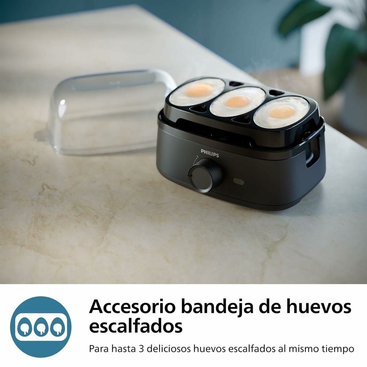 Egg boiler Philips HD9137/90 Black 400 W