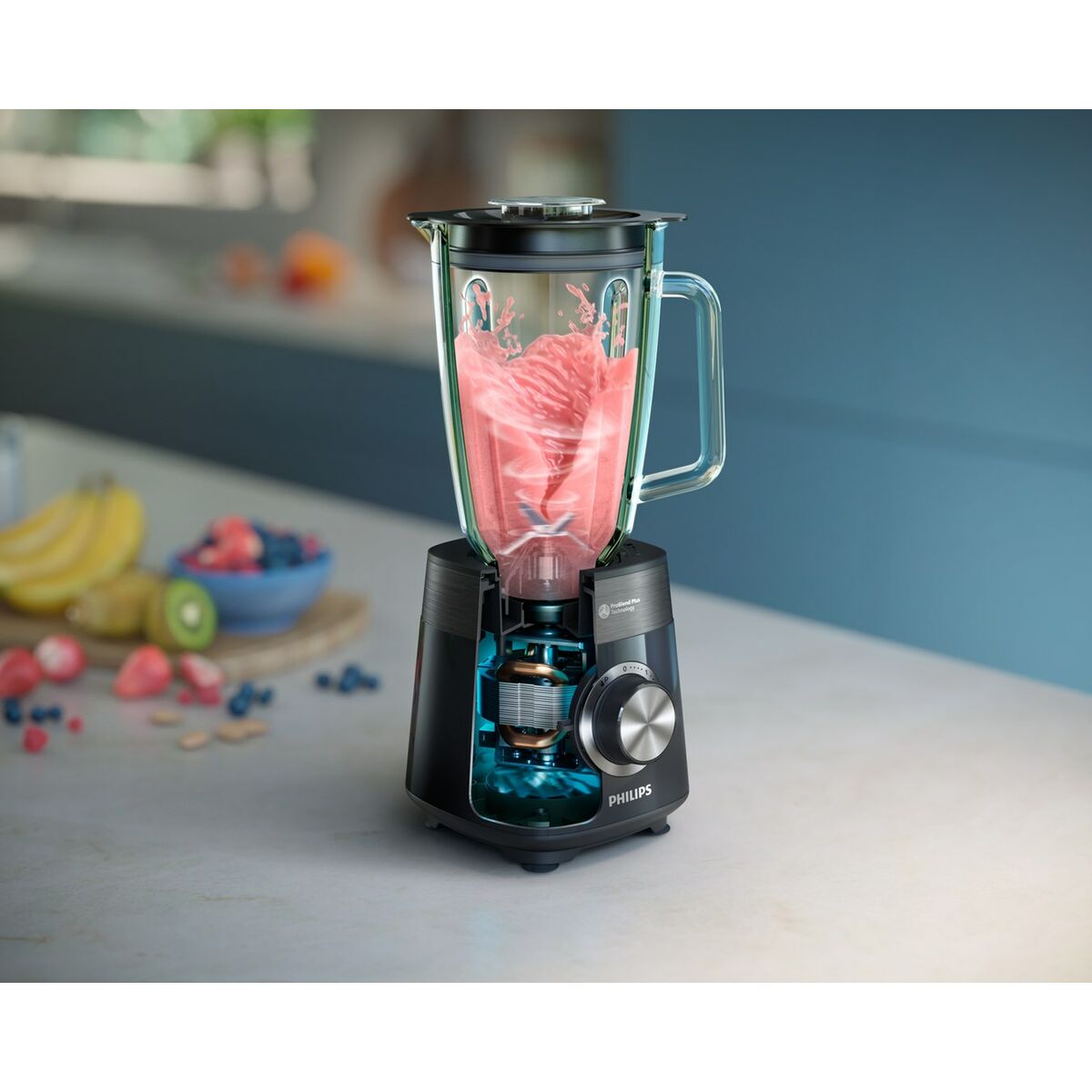 Cup Blender Philips HR3030/00 Black 1200 W 2 L
