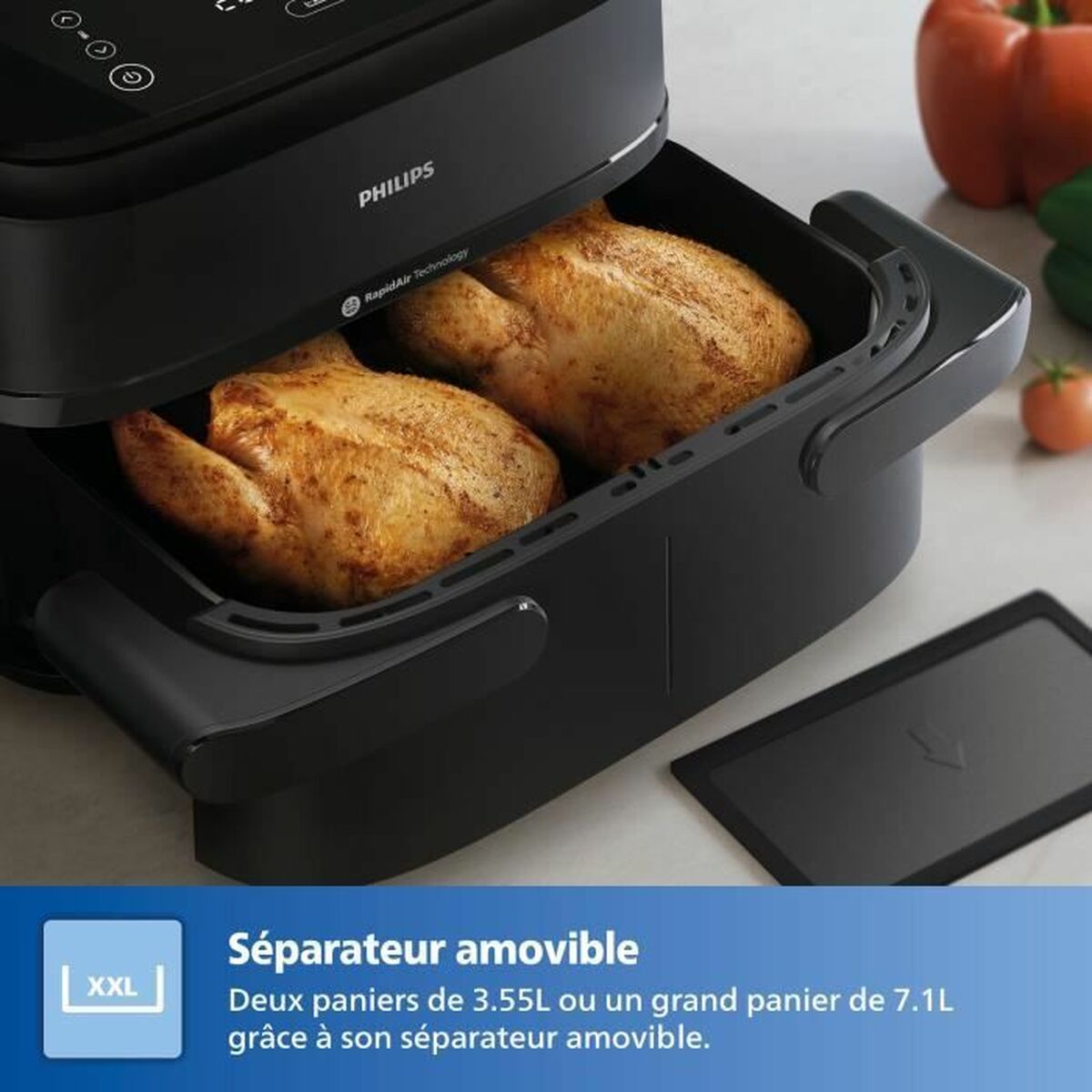 Air Fryer Philips Black