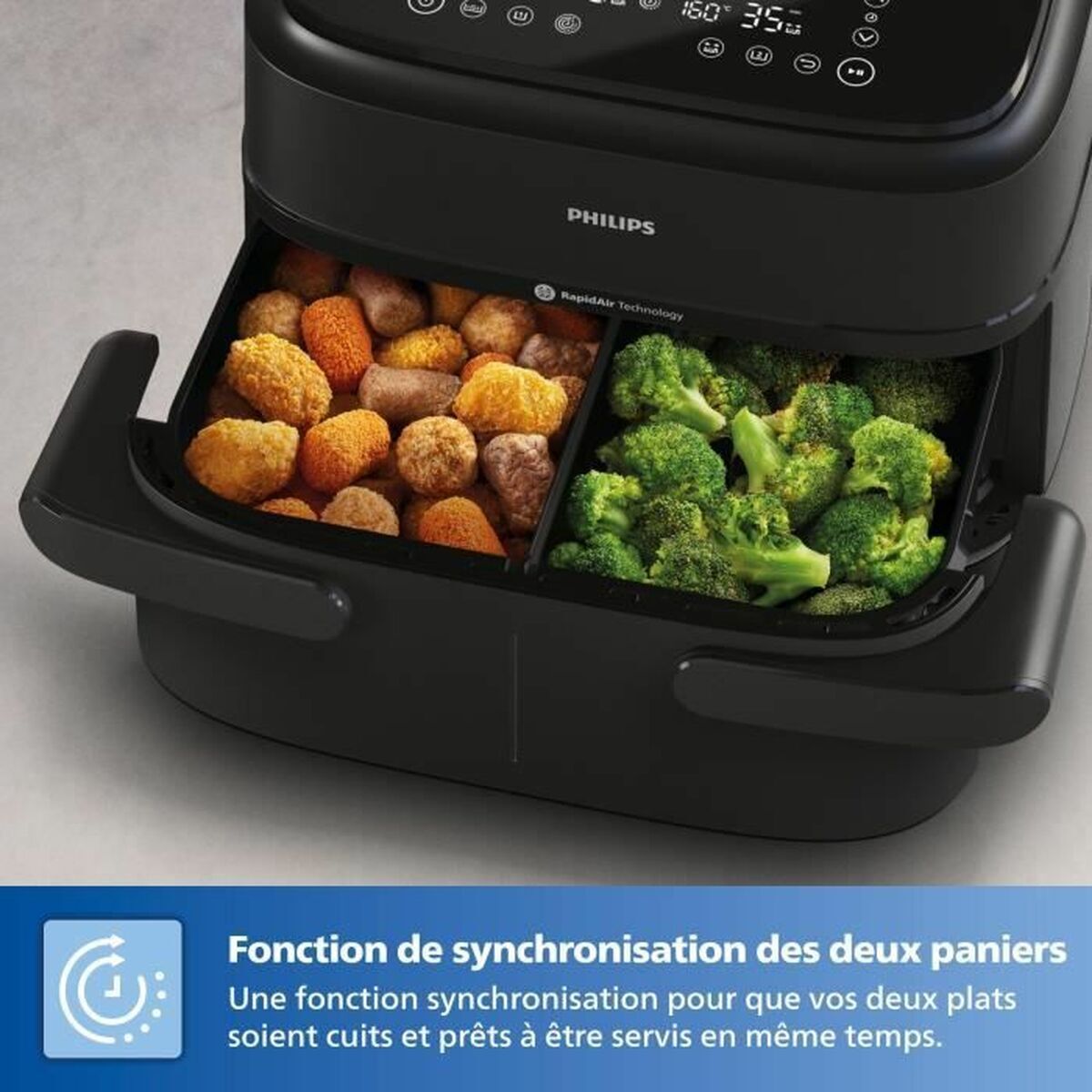 Air Fryer Philips Black