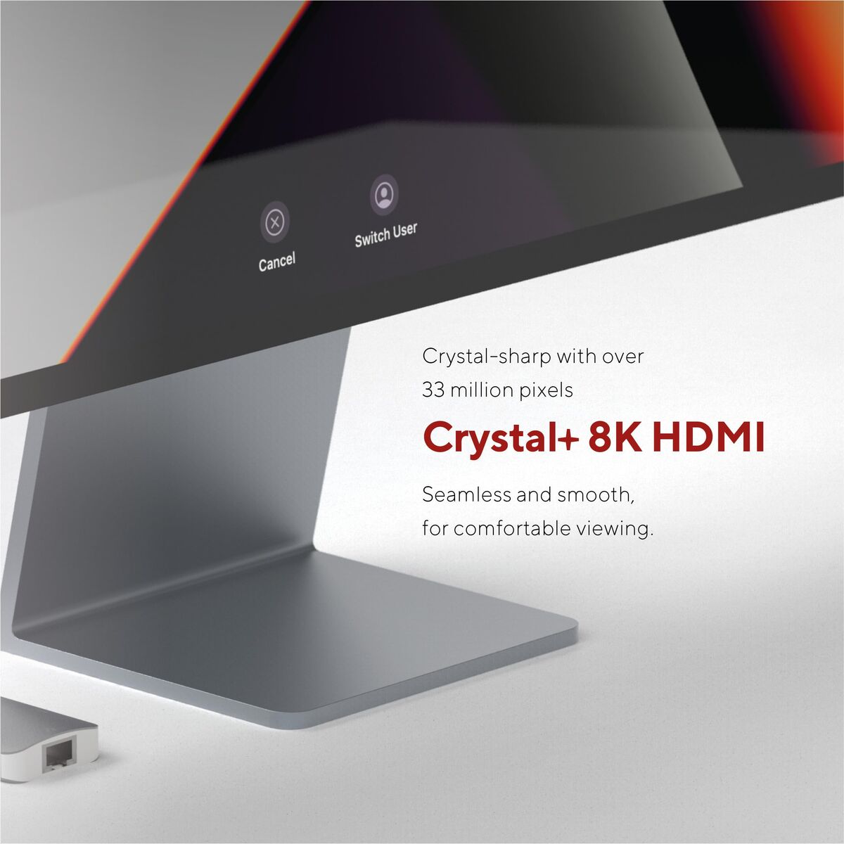 USB Hub Linq Byelements LQ49081PS White Grey