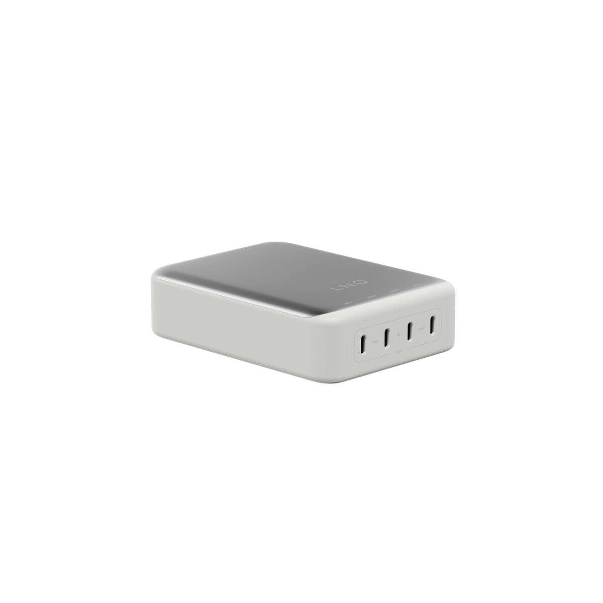 USB Hub Linq Byelements LQDC240 White Grey