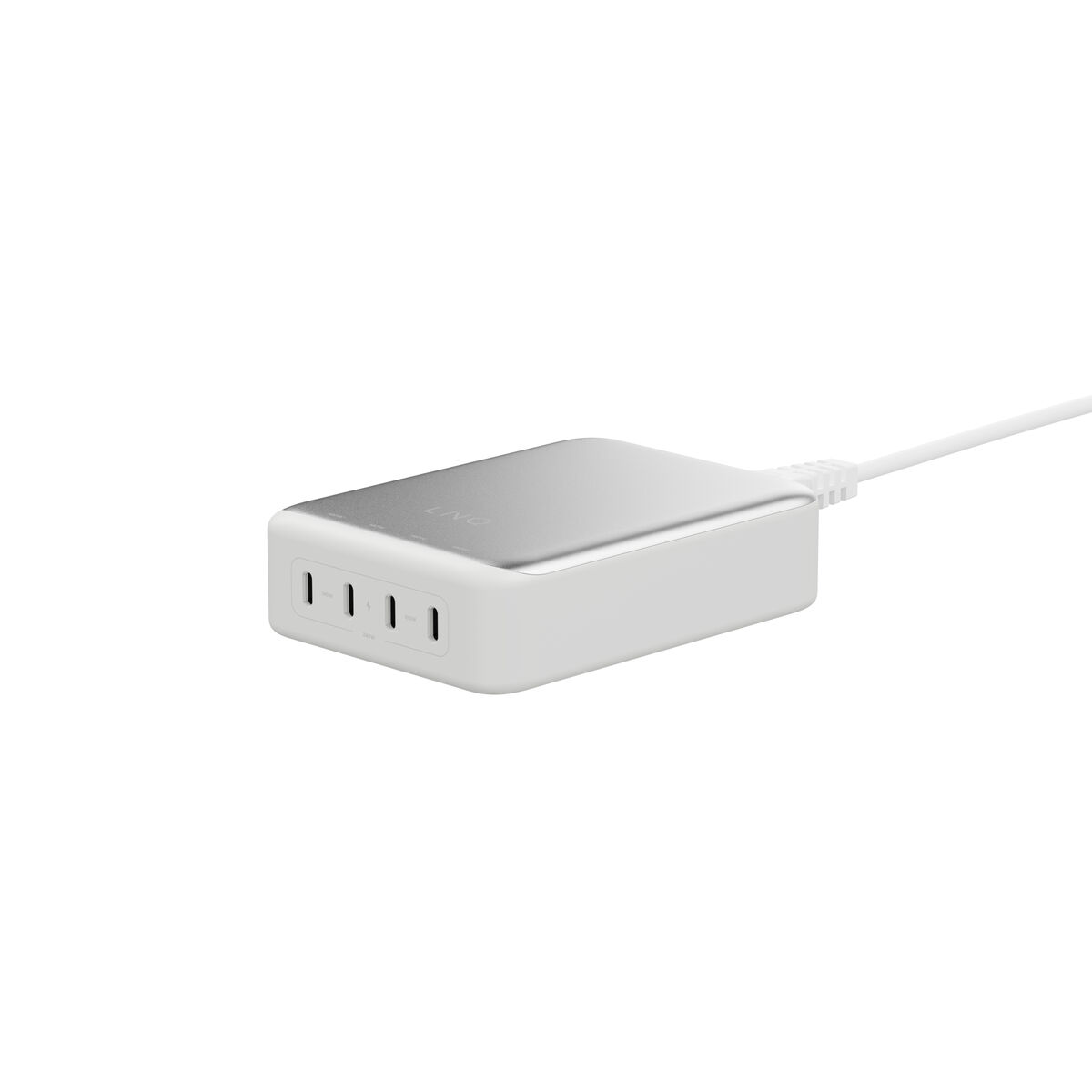 USB Hub Linq Byelements LQDC240 White Grey