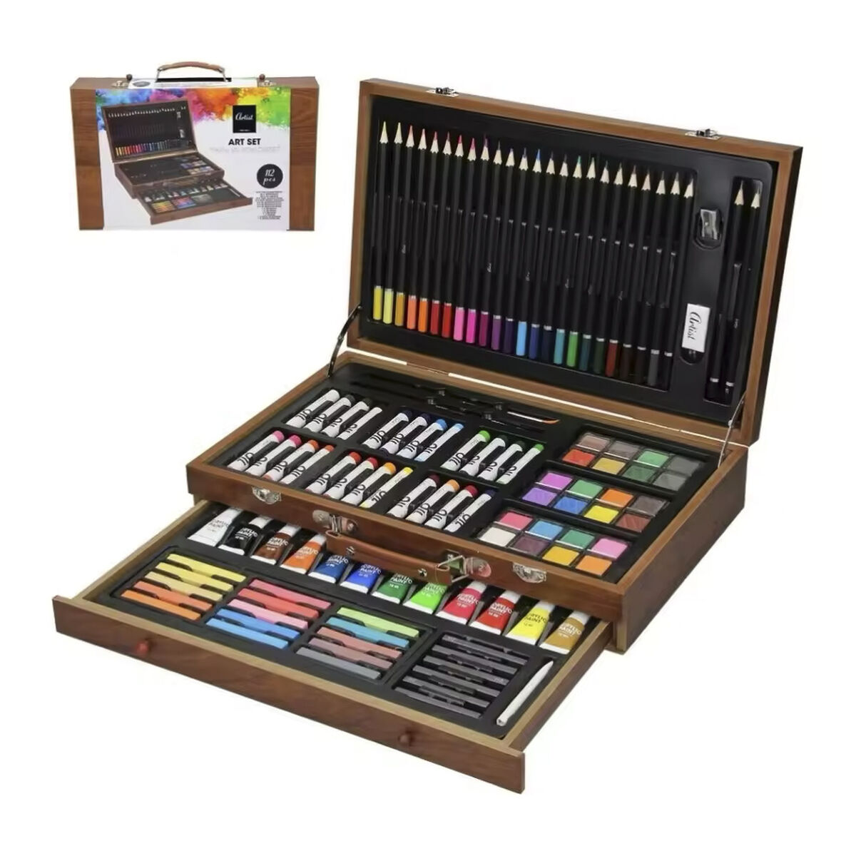 Painting set Artist&CO 180 Pieces Painting set Artist&CO 180 Pieces