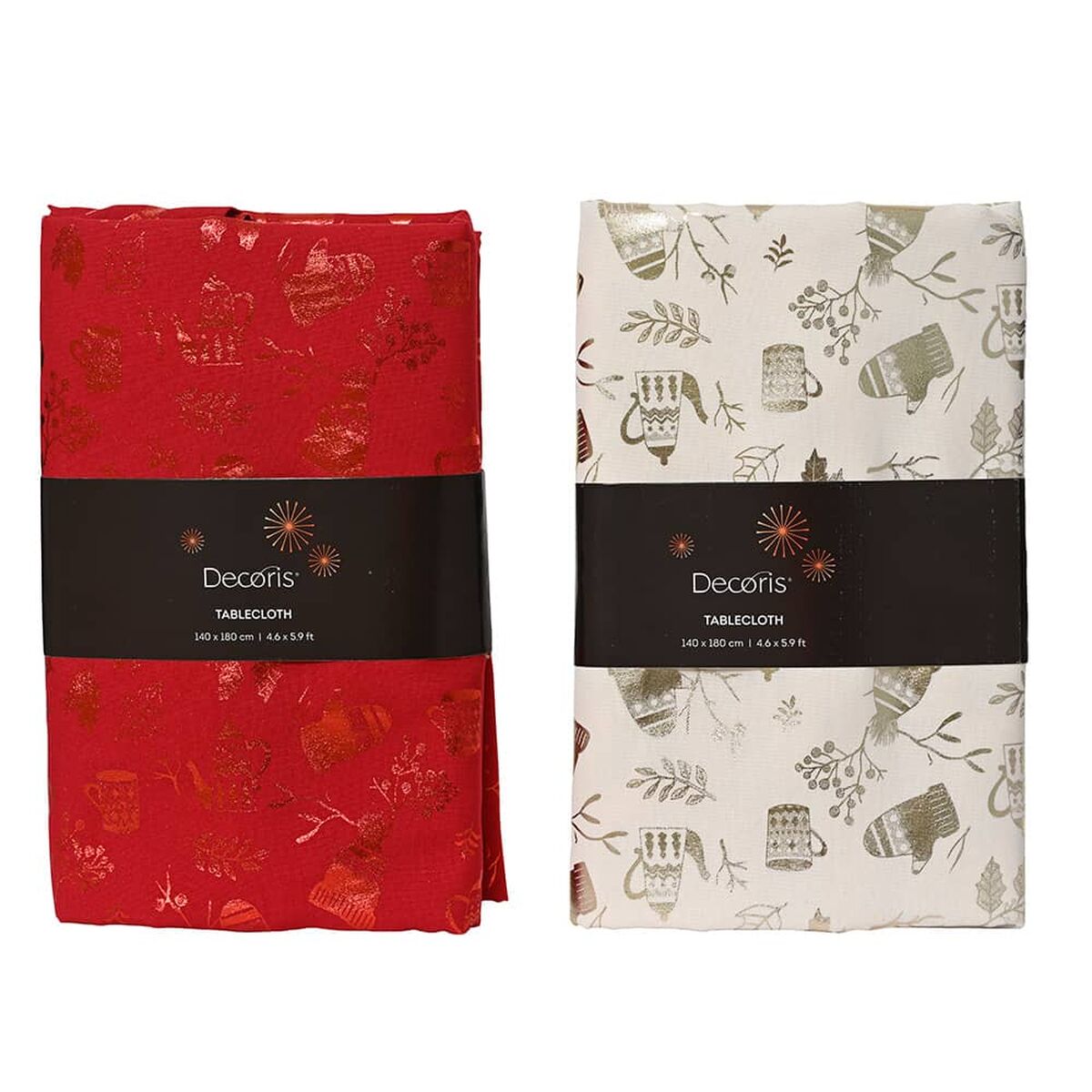 Tablecloth Decoris Christmas 140 x 180 cm Tablecloth Decoris Christmas 140 x 180 cm