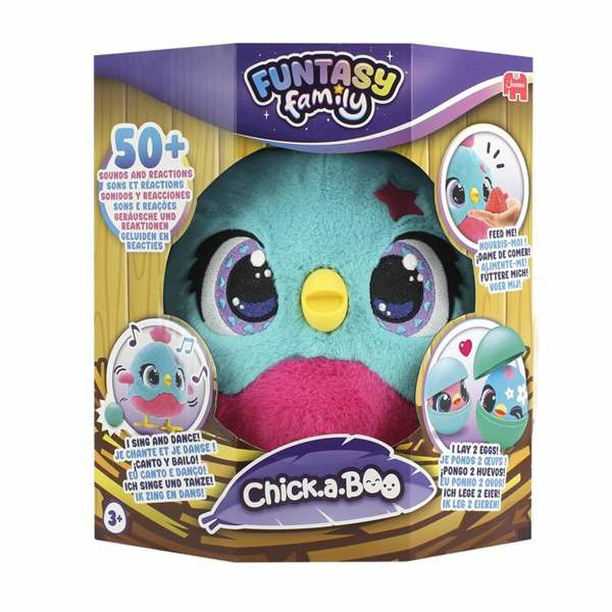 Interactive Pet Diset Funtasy Family  Multicolour Plastic