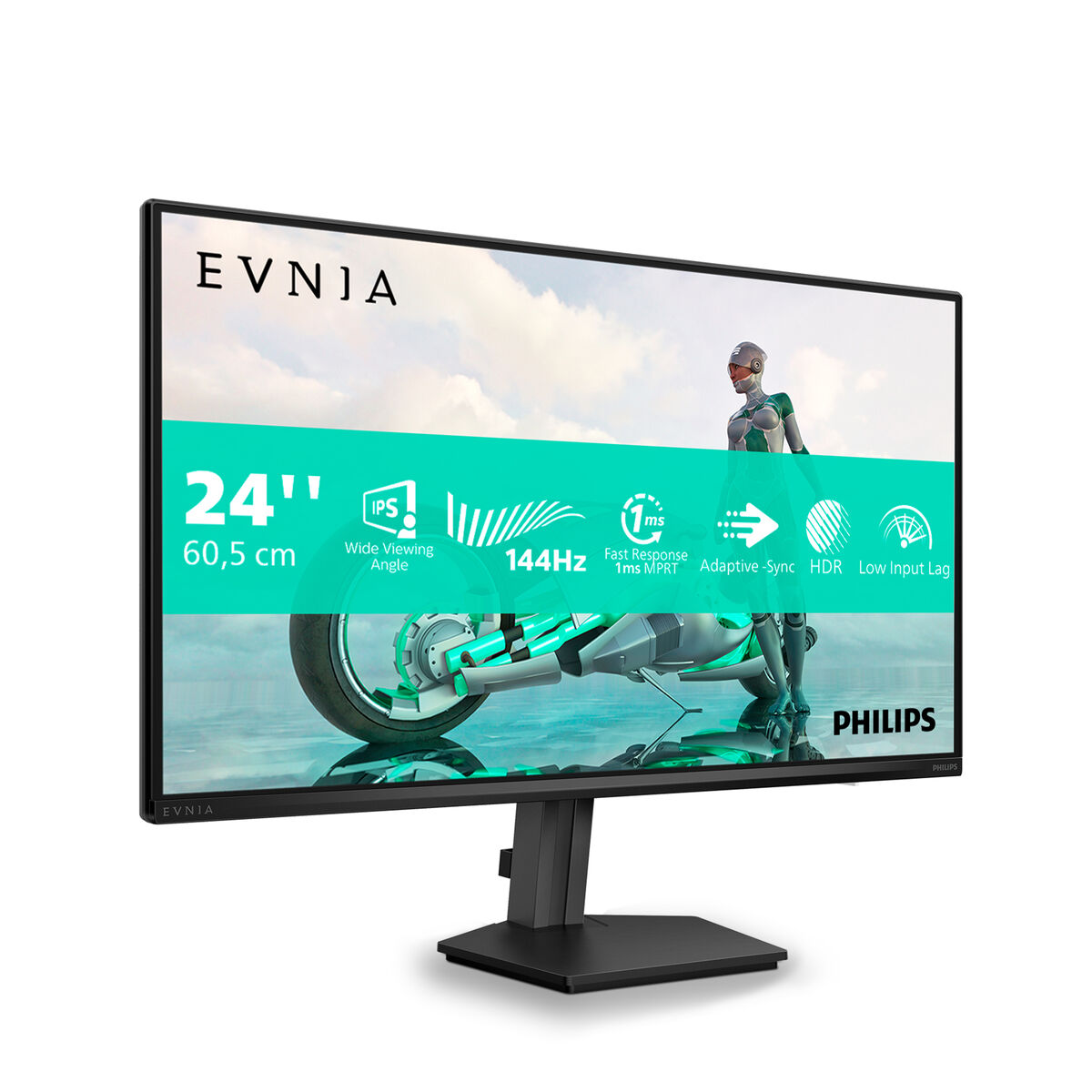 Monitor Philips 144MNTR Full HD 23,8″