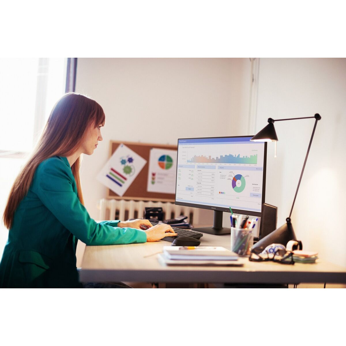 Monitor Philips 24E2N1110/00 24″ Full HD