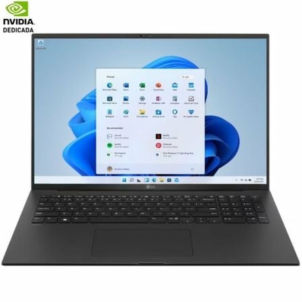 Laptop LG 17Z90R-E.AD78B 17″ Intel Core i7-1360P 32 GB RAM 1 TB SSD NVIDIA GeForce RTX 3050 Spanish Qwerty