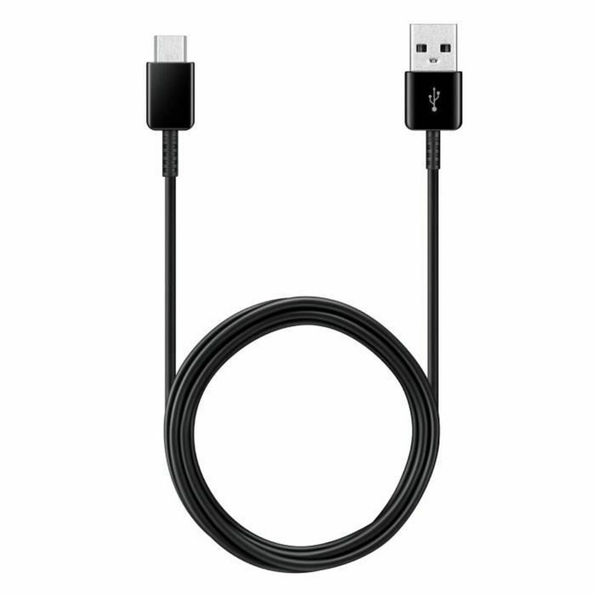 USB A to USB C Cable Samsung EP-DG930 Black 1,5 m USB A to USB C Cable Samsung EP-DG930 Black 1,5 m