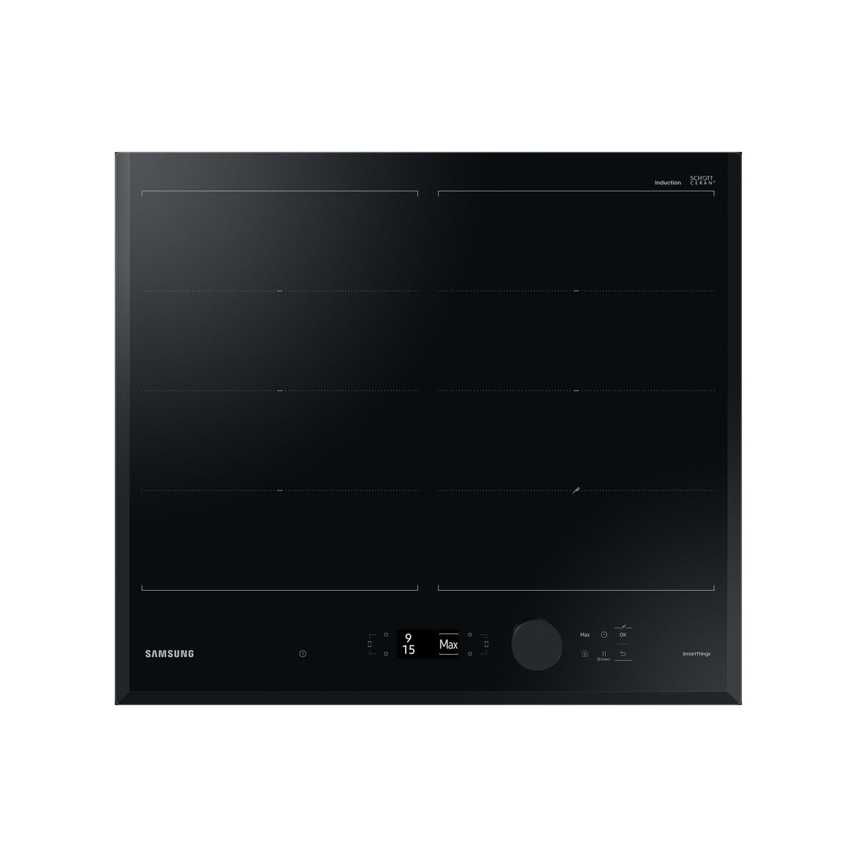 Induction Hot Plate Samsung NZ64B7799KKU1 59 cm 7400 W Induction Hot Plate Samsung NZ64B7799KKU1 59 cm 7400 W