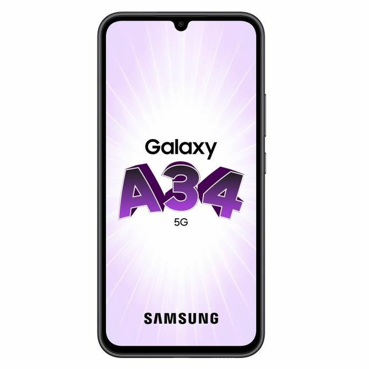 Smartphone Samsung A34 5G 6,6″ 6 GB RAM 128 GB Black Grey Steel