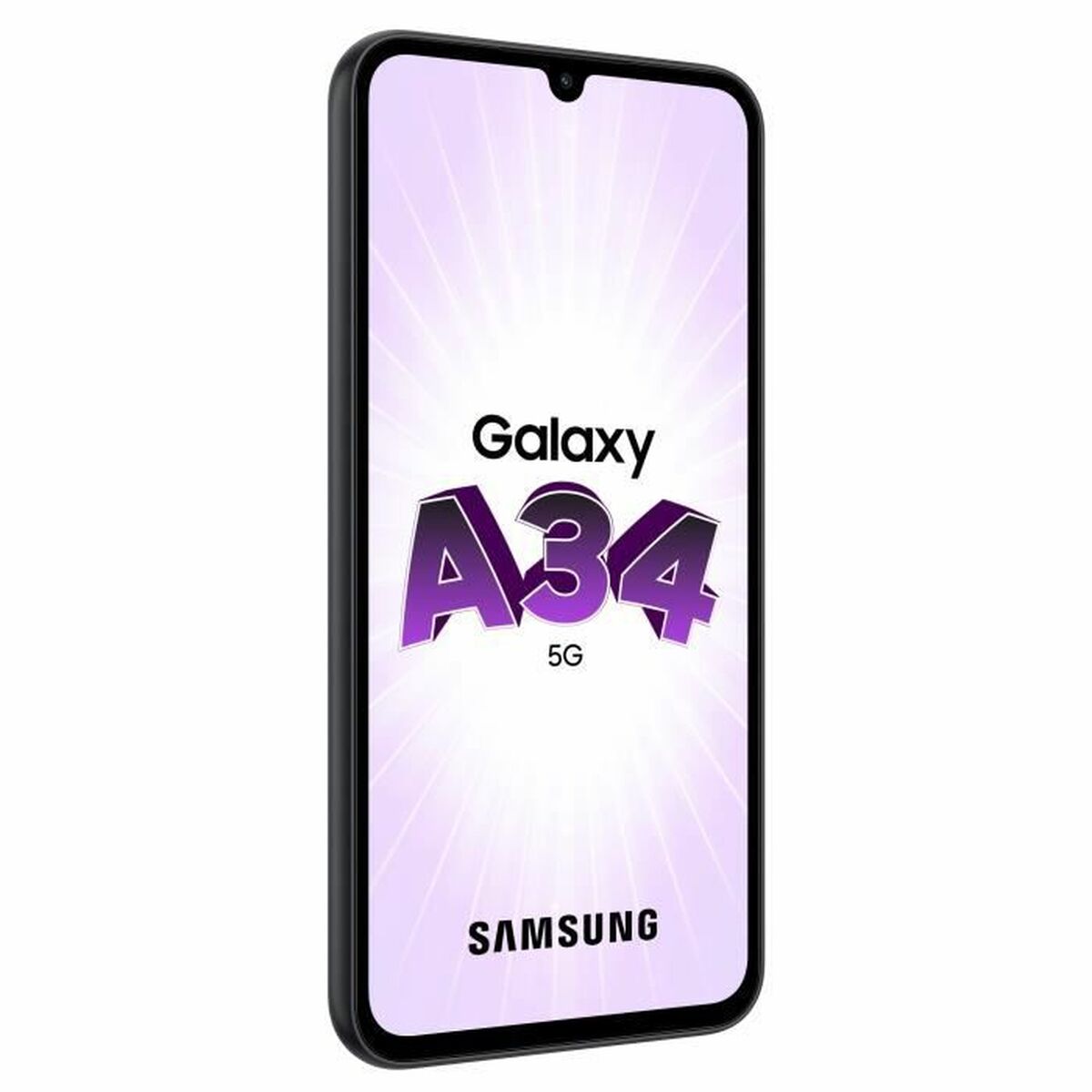Smartphone Samsung A34 5G 6,6″ 6 GB RAM 128 GB Black Grey Steel