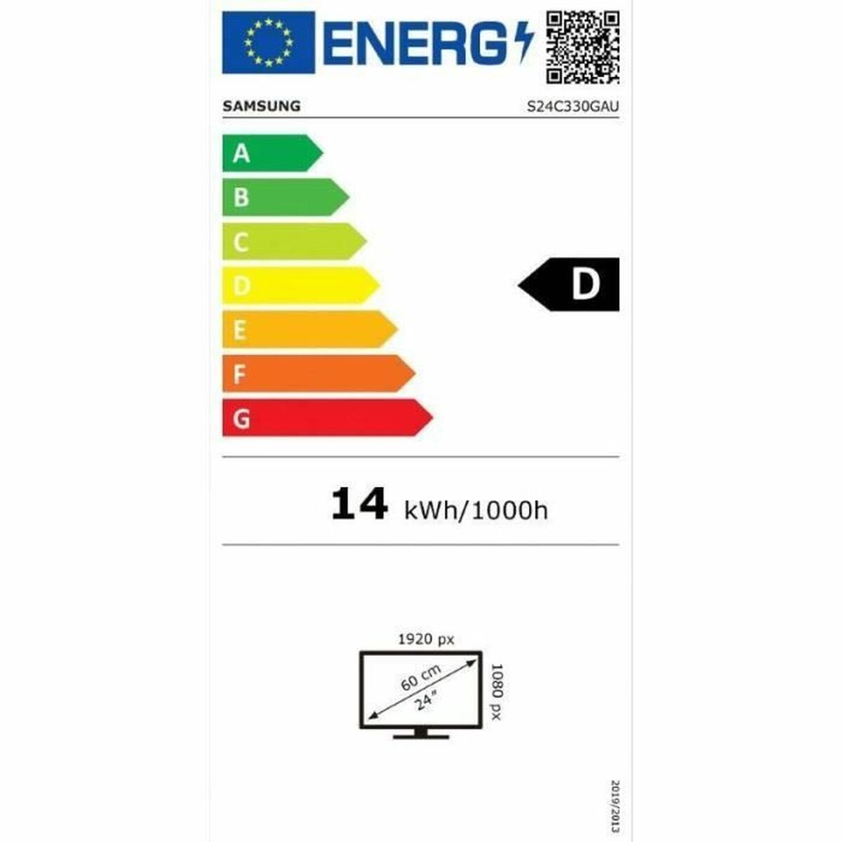 Monitor Samsung LS24C330GAUXEN Full HD 24″ 100 Hz