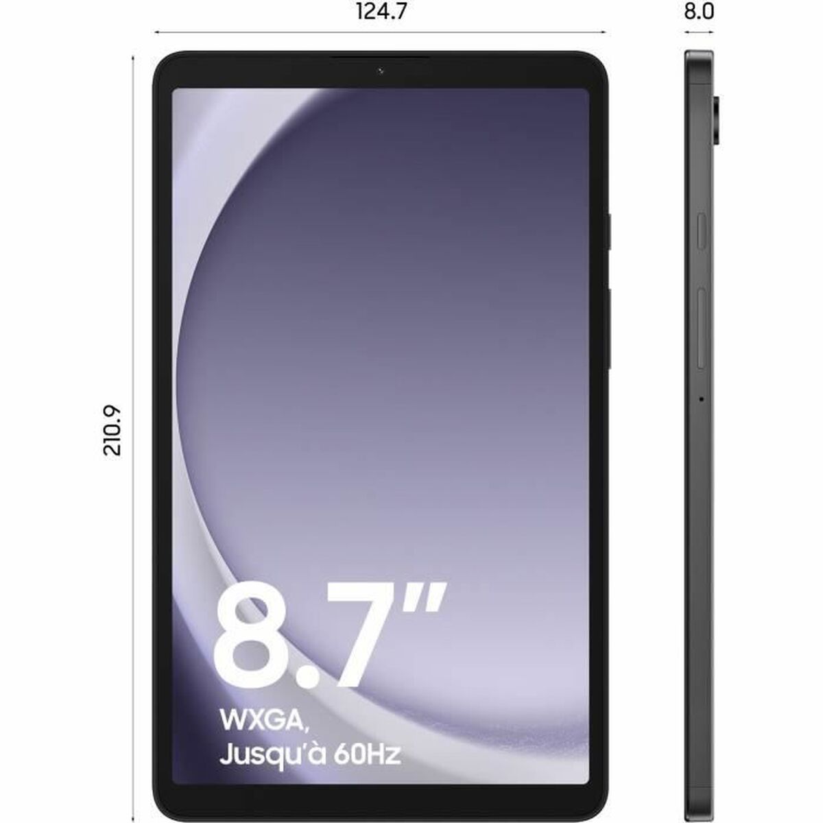 Tablet Samsung SM-X110NZAEEUB 8,7″ 8 GB RAM 128 GB Grey Graphite