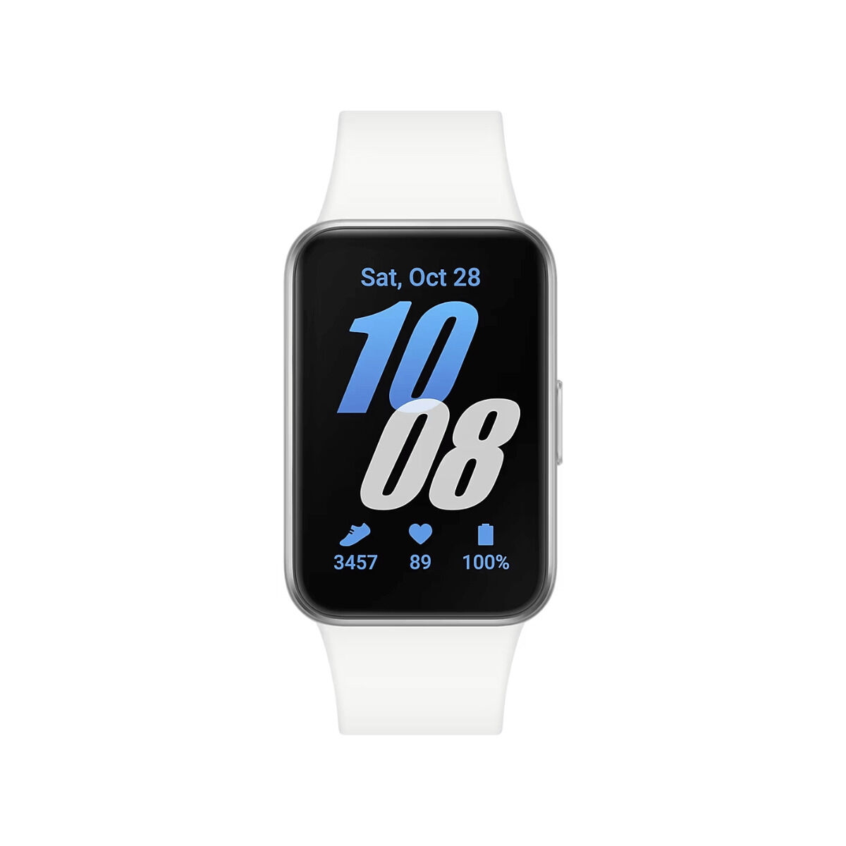 Smartwatch Samsung Galaxy Fit3 White Silver 1,6″ 40 mm