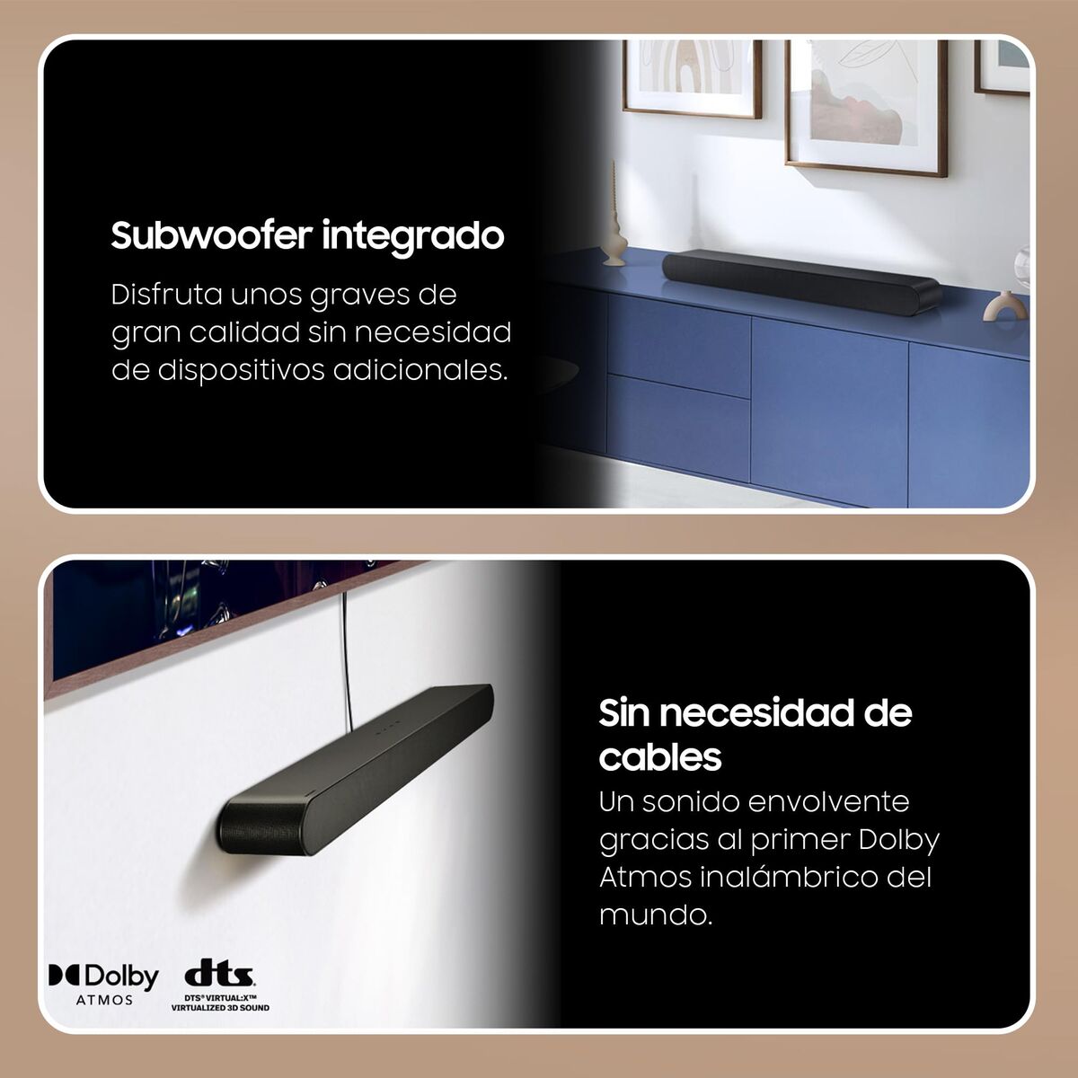 Soundbar Samsung HWS60D Black 200 W (Refurbished A)