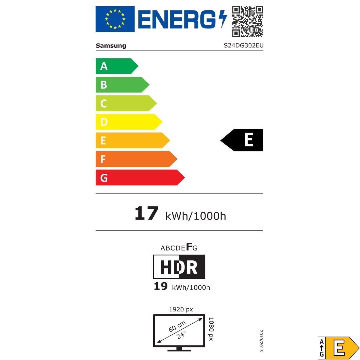 Monitor Samsung LS24DG302EUXEN 24″ Full HD