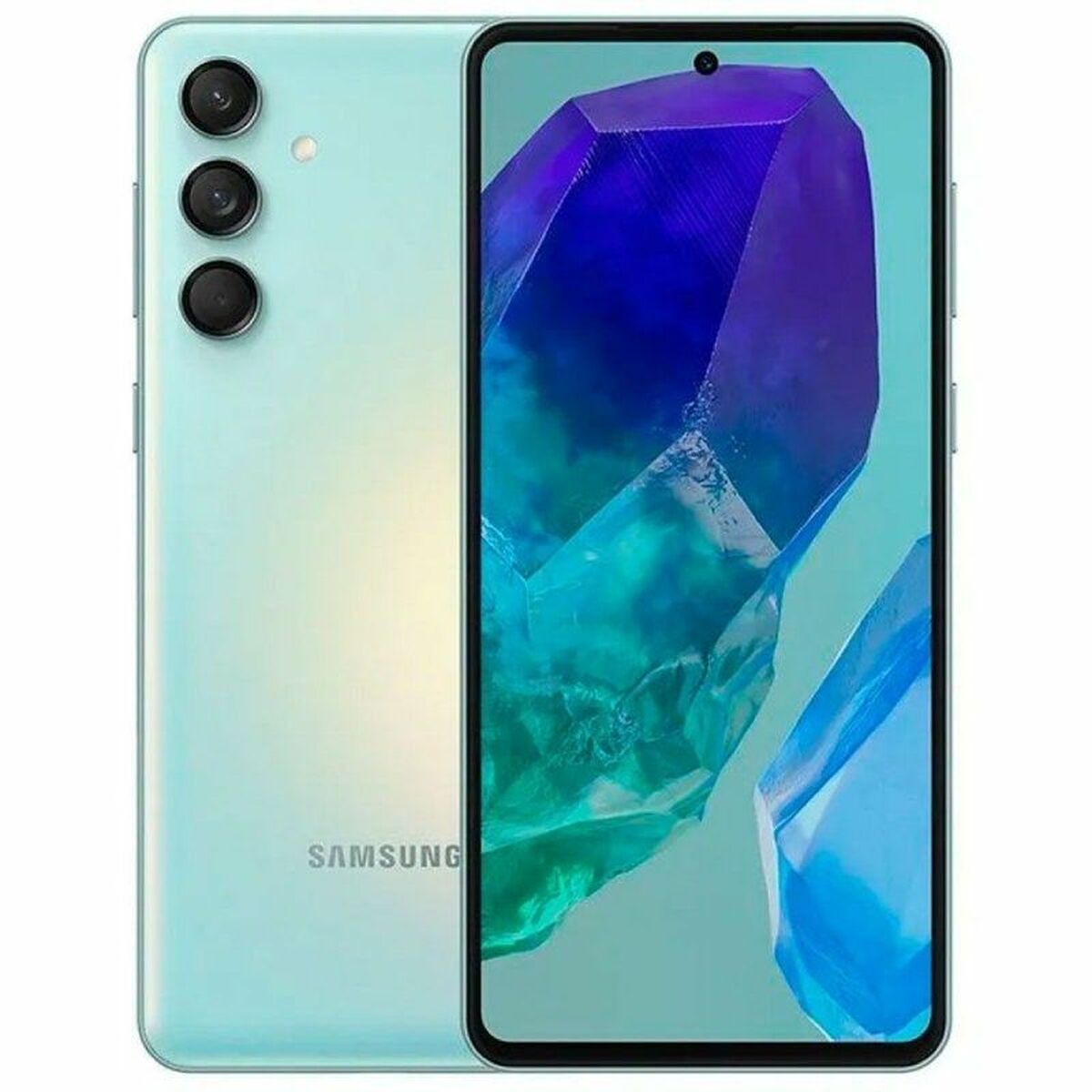 Smartphone Samsung Galaxy M55 Octa Core 8 GB RAM 128 GB Green 6,7″