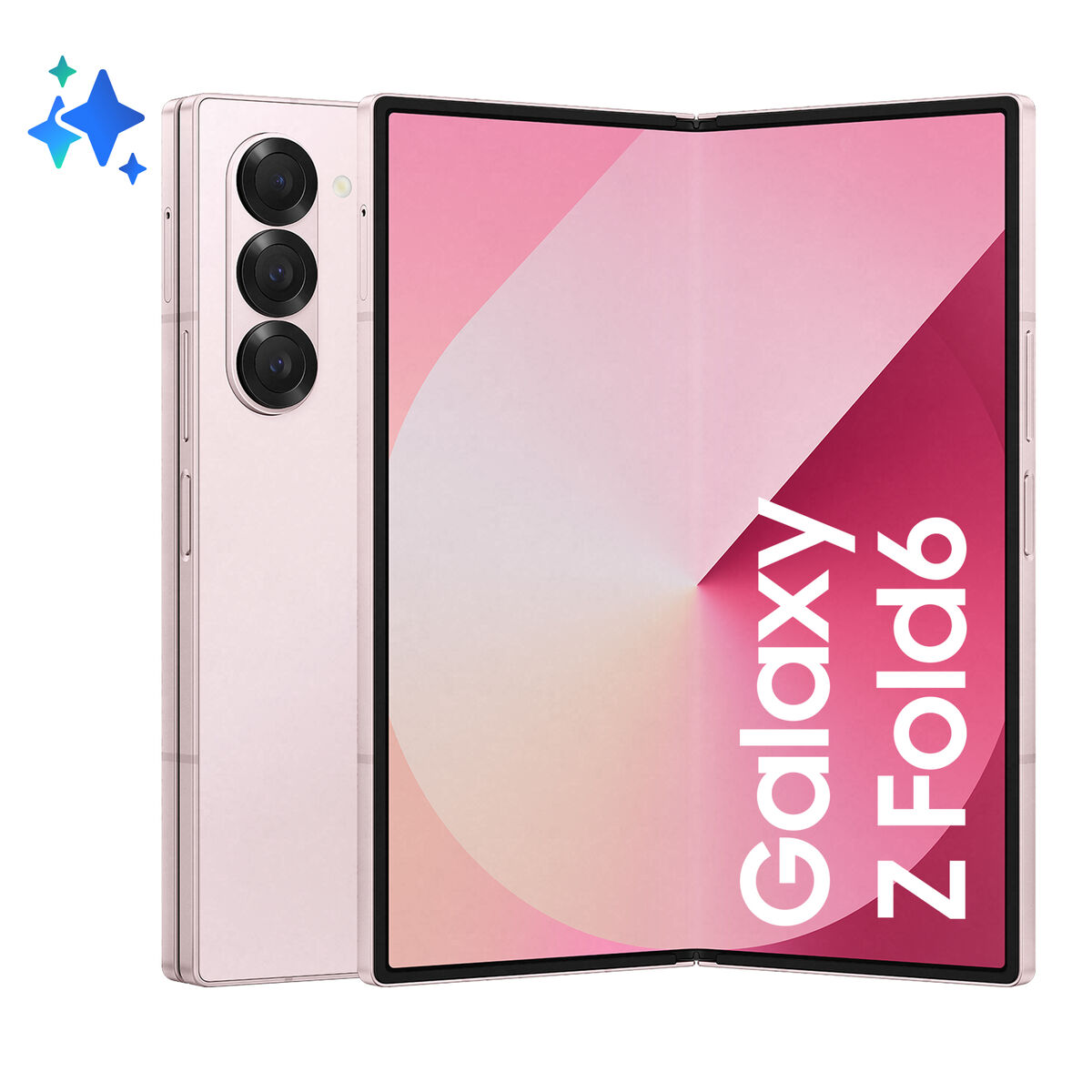 Smartphone Samsung Z Fold6 7,6″ 12 GB RAM 256 GB Black Pink