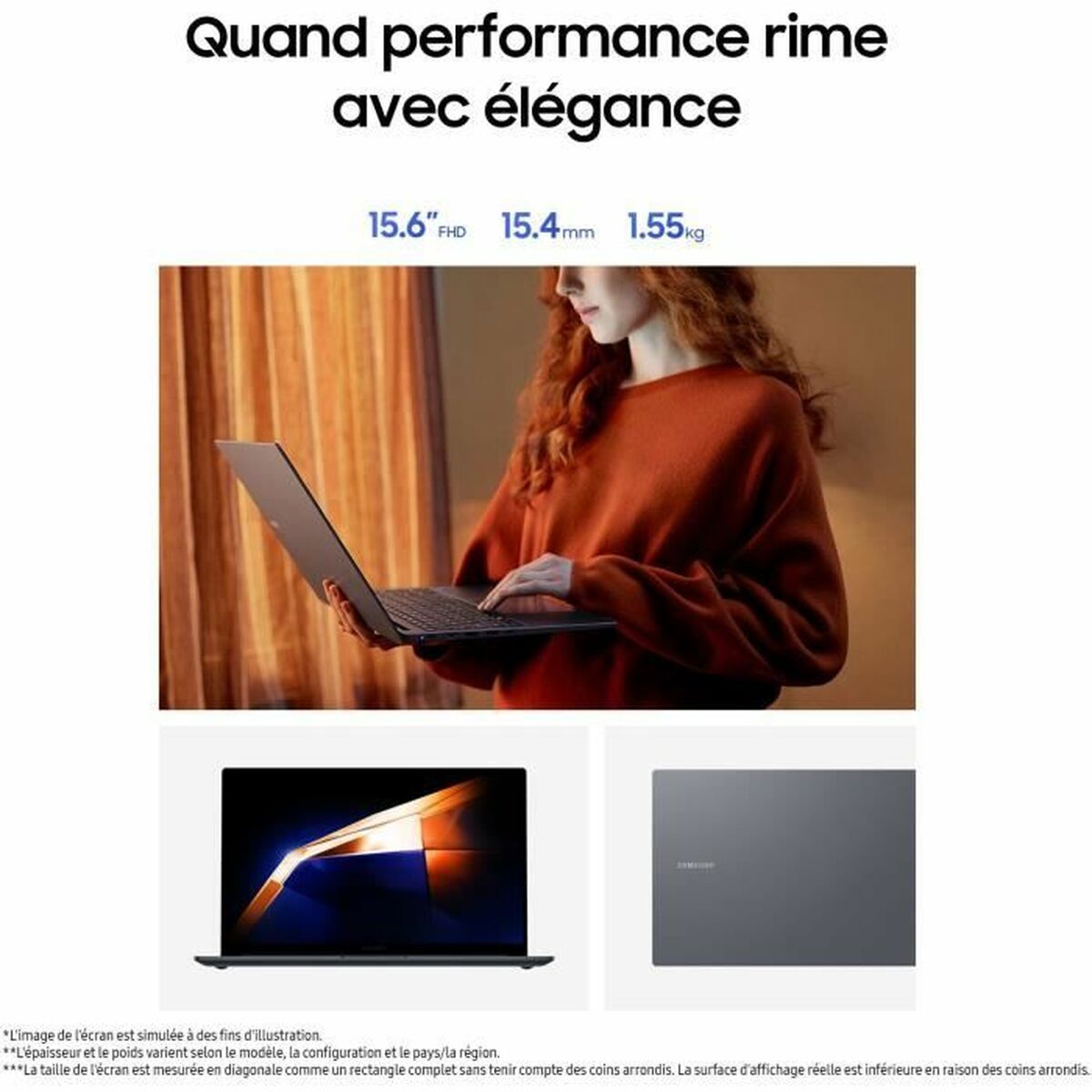 Laptop Samsung 15,6″ 1.3 GHz Intel Core i5-1335U 8 GB RAM 256 GB SSD