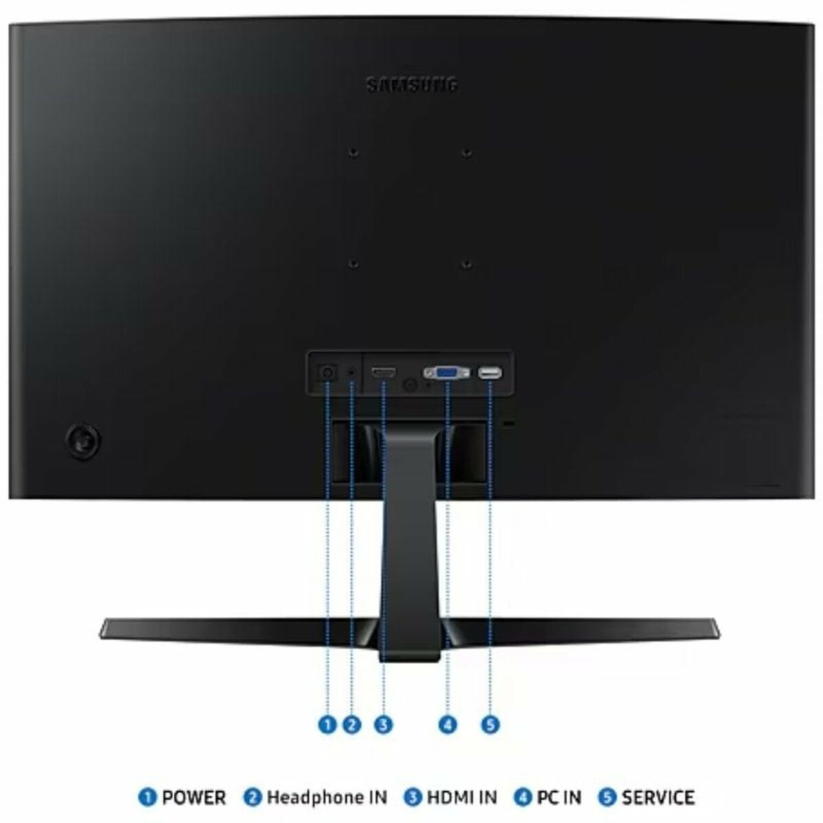 Monitor Samsung LS24D366GAUXEN Full HD 24″
