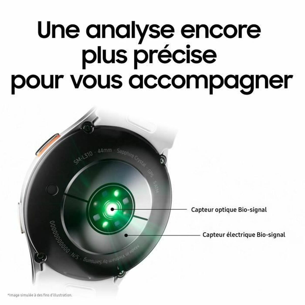Smartwatch Samsung Galaxy Watch7 Green 1,3″ 40 mm