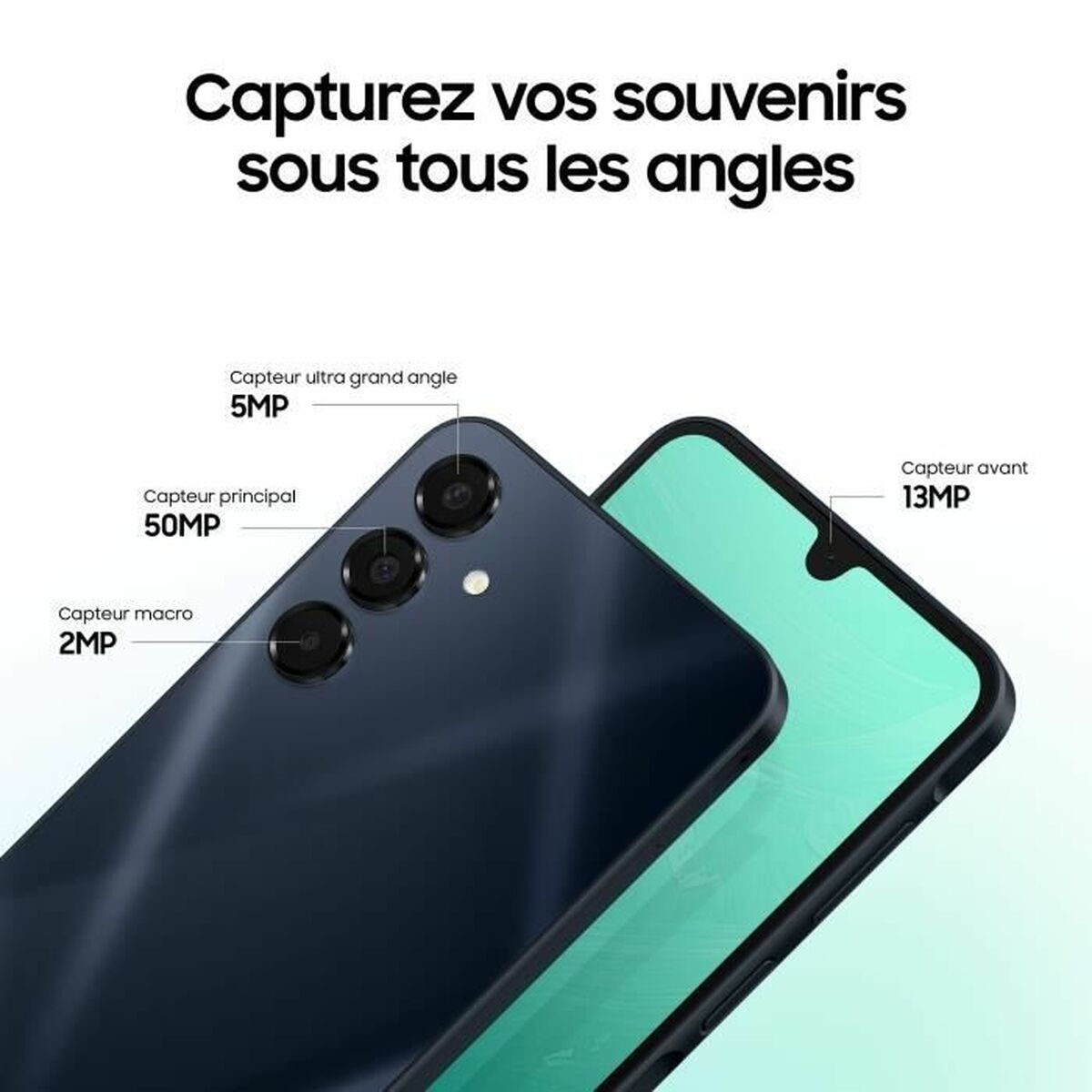 Smartphone Samsung Galaxy A16 5G 6,7″ 4 GB RAM 128 GB Grey