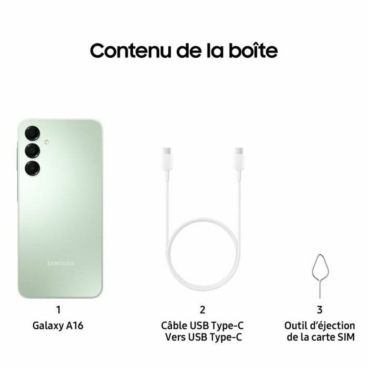 Smartphone Samsung Galaxy A16 6,7″ 4 GB RAM 128 GB Green