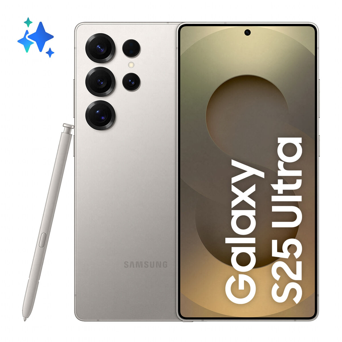 Smartphone Samsung Galaxy S25 Ultra 12 GB RAM 512 GB Grey Titanium 6,9″ Qualcomm Snapdragon 8 Elite