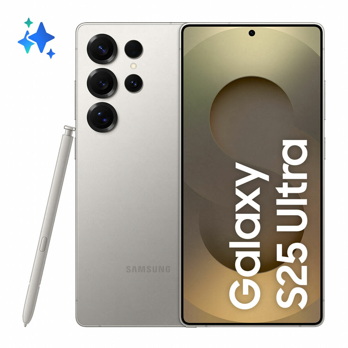 Smartphone Samsung GALAXY S25 ULTRA SM-S938BZTGEUB 12 GB RAM 512 GB Grey Titanium 6,9″ Qualcomm Snapdragon 8 Elite