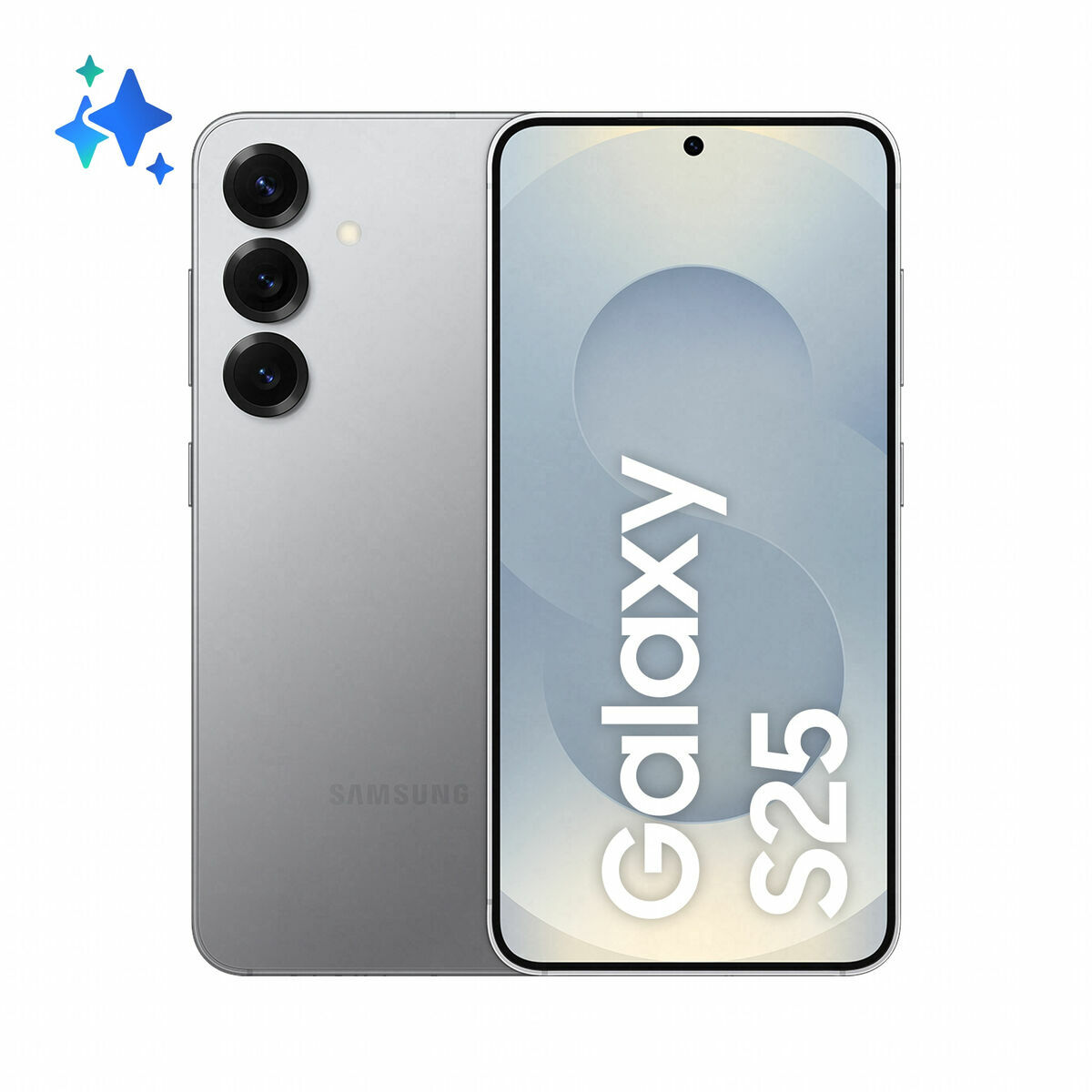 Smartphone Samsung S25 SILVER 6,2″ 12 GB RAM 128 GB Silver Smartphone Samsung S25 SILVER 6,2″ 12 GB RAM 128 GB Silver